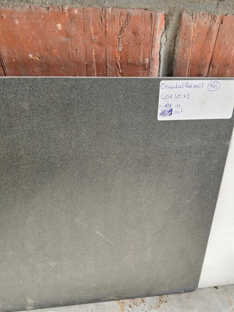 Natuursteen terras tegel grijs 40x40, Tuin en Terras, Tegels en Klinkers, Nieuw, Natuursteen, Ophalen of Verzenden