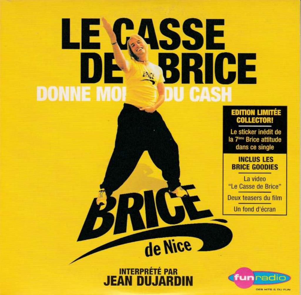 CD single Brice de Nice  - Le case de Brice, Cd's en Dvd's, Cd Singles, 1 single, Ophalen of Verzenden, Zo goed als nieuw, Filmmuziek en Soundtracks