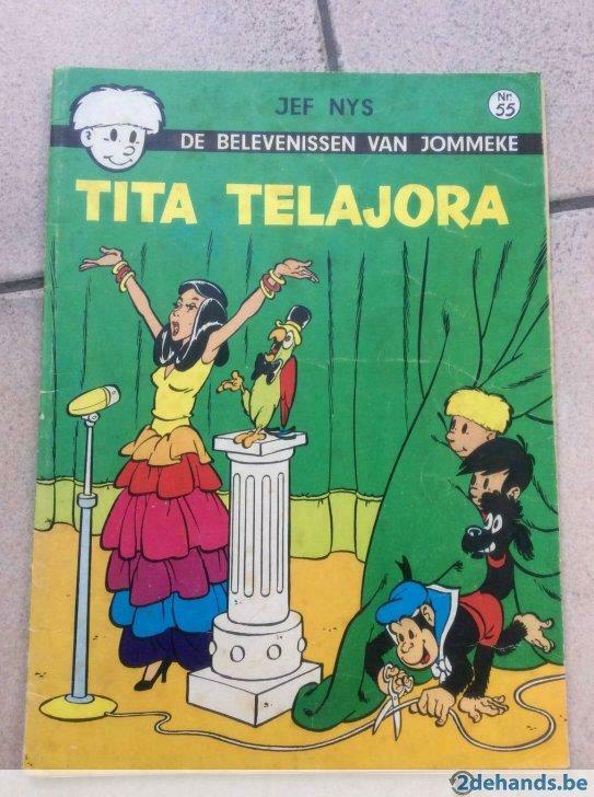 Jommeke Nr. 55 Tita Telajora, Ophalen of Verzenden, Gelezen