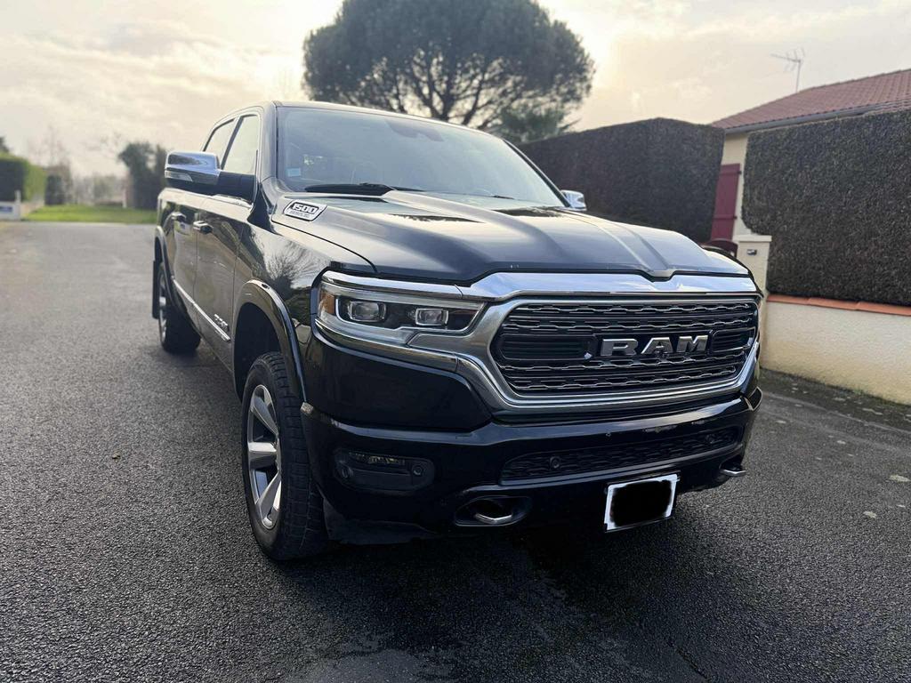 DODGE RAM 1500 LIMITED 2021, Cuir, Achat, Euro 6, Noir