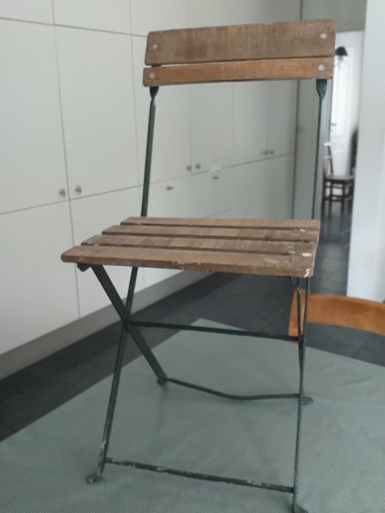lot de 3 chaises bistrot pliantes, Enlèvement
