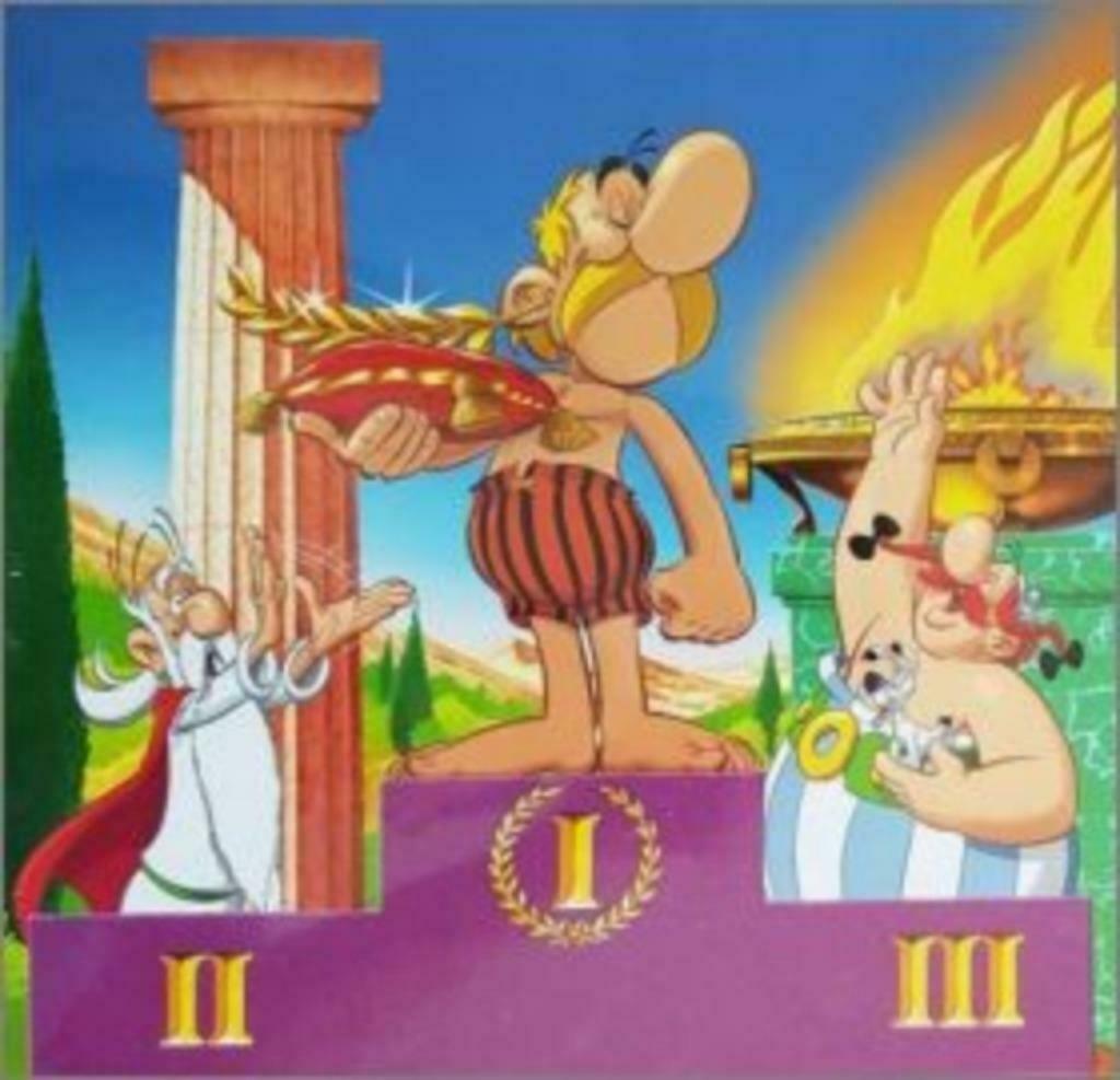 Album Cora Astérix aux jeux olympiques - stickers à vendre, Hobby en Vrije tijd, Verzamelkaartspellen | Overige, Nieuw, Losse kaart