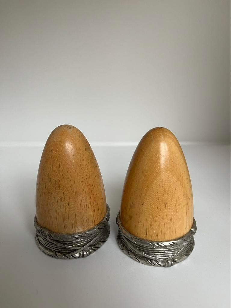 Peper en zoutvat, Ophalen of Verzenden, Zo goed als nieuw, Hout