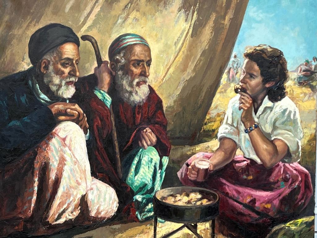 MADELEINE DUGUET grande hst, Palestine Israël années '50, Enlèvement