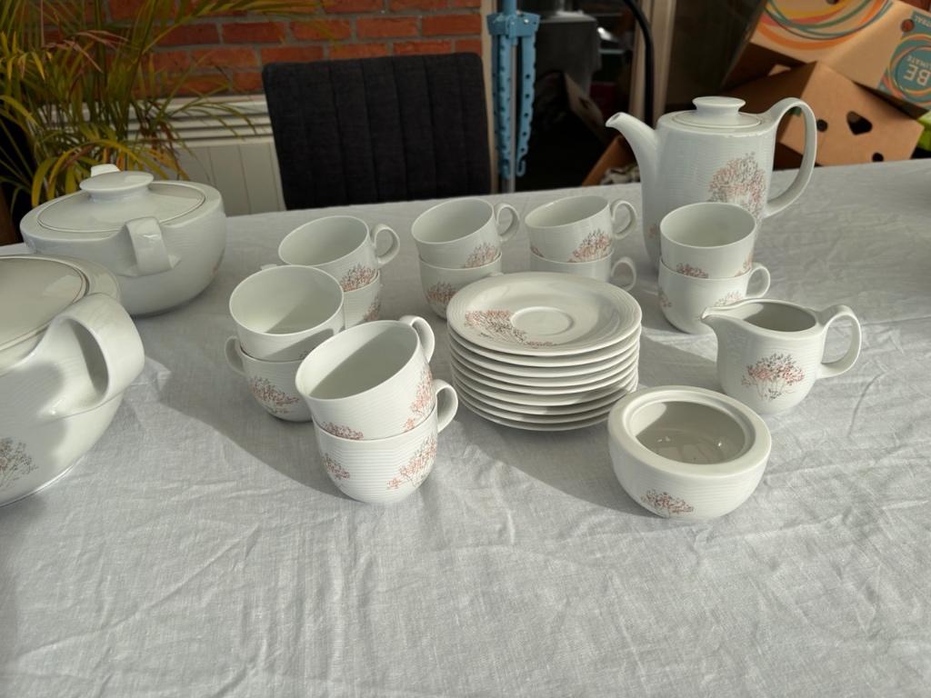 Vaisselle vintage complète Arzberg Swingline, Enlèvement