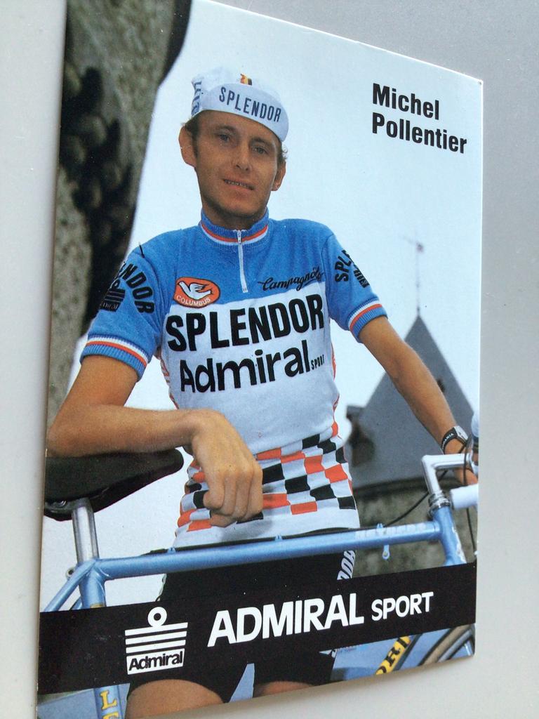 Wielerkaart team splendor michel pollentier, Envoi