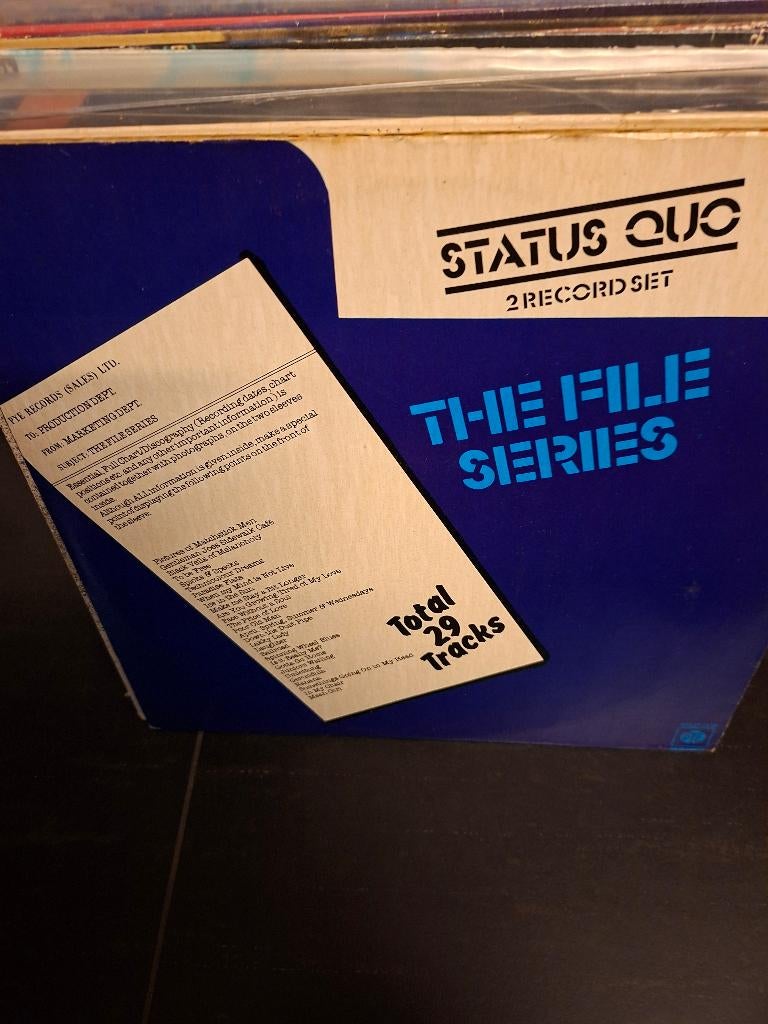 lp - status quo - the file series - 2lp - bak 2, Ophalen of Verzenden, Gebruikt