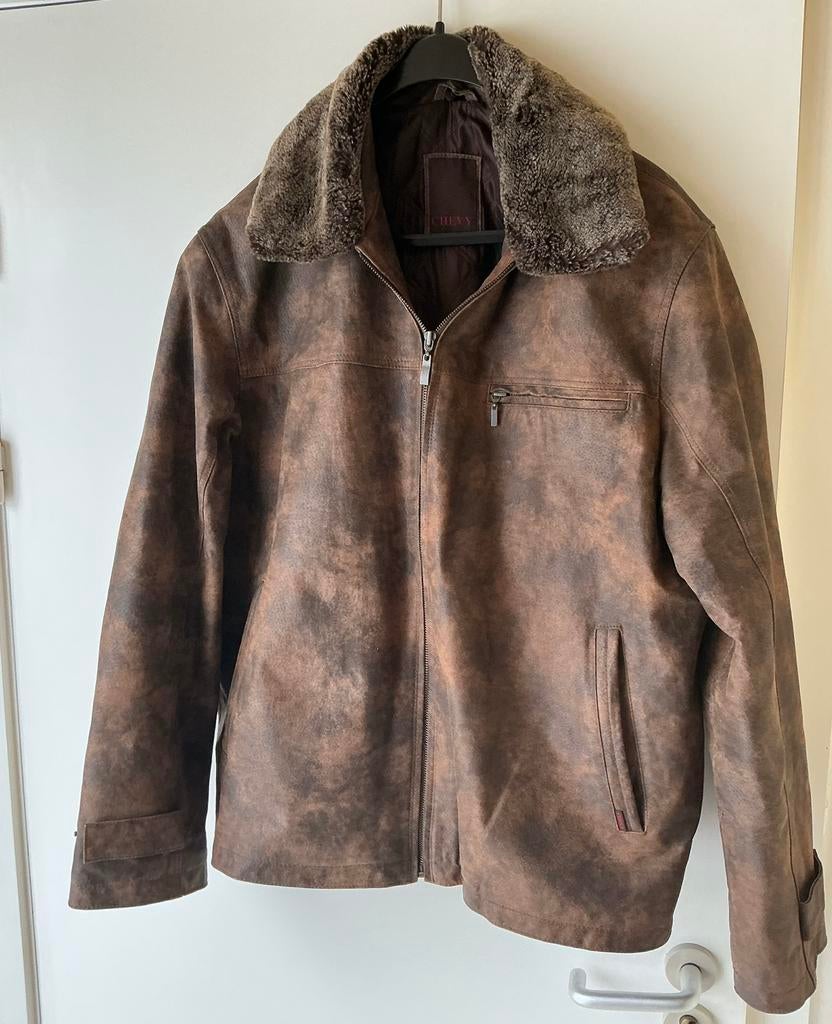 Pilotenjas merk Chevy in perfecte staat, Kleding | Heren, Ophalen of Verzenden, Zo goed als nieuw, Maat 56/58 (XL)