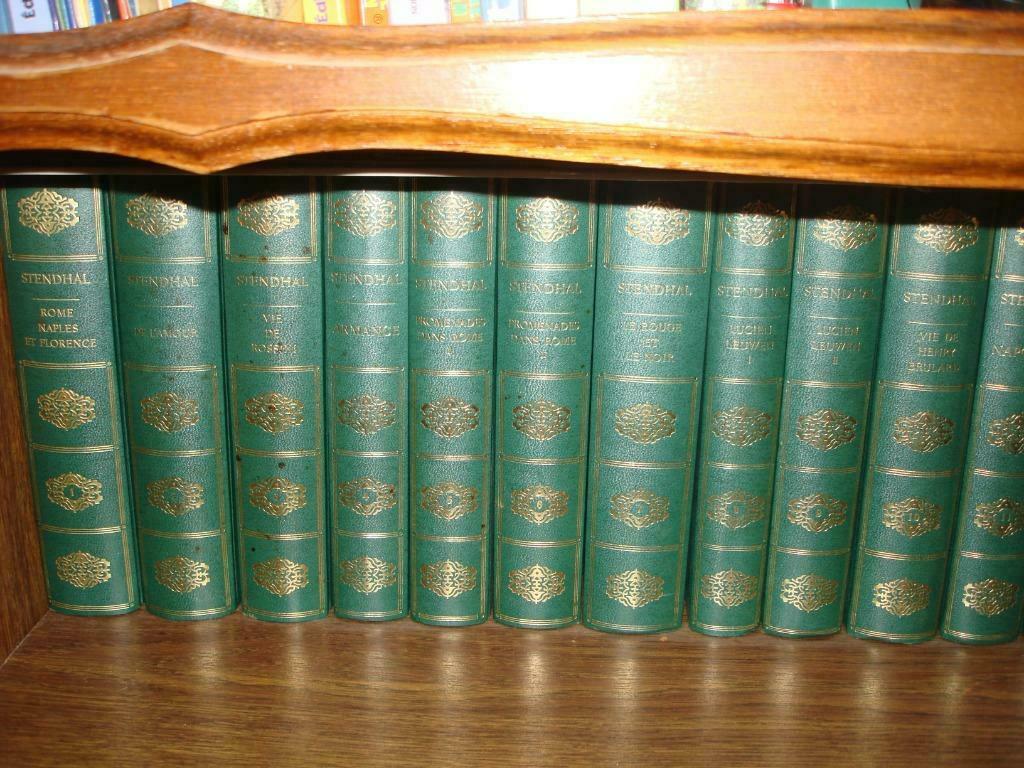 18 LIVRES STENDHAL PAR LUI-MÊME, Ophalen of Verzenden, Zo goed als nieuw, STENDHAL, Eén auteur