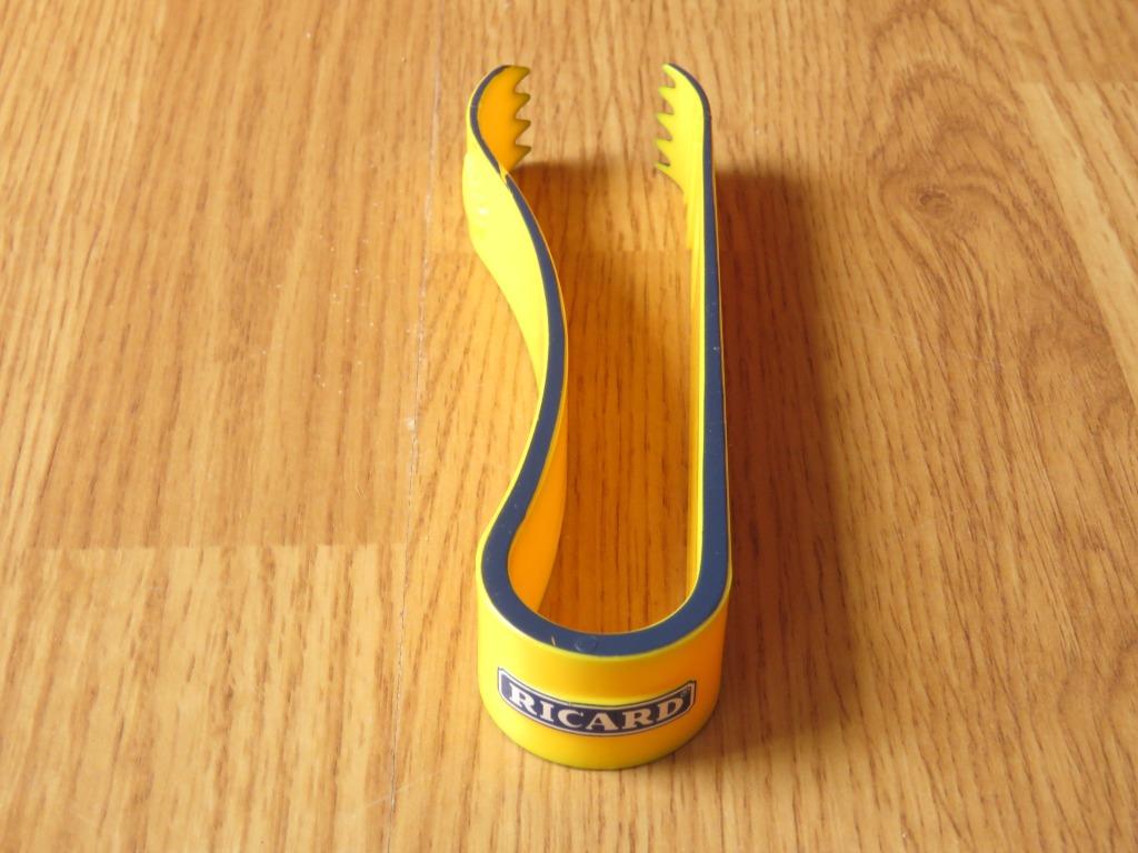 pince a glaçons Ricard en plastique, Collections, Marques & Objets publicitaires, Utilisé, Ustensile, Enlèvement ou Envoi