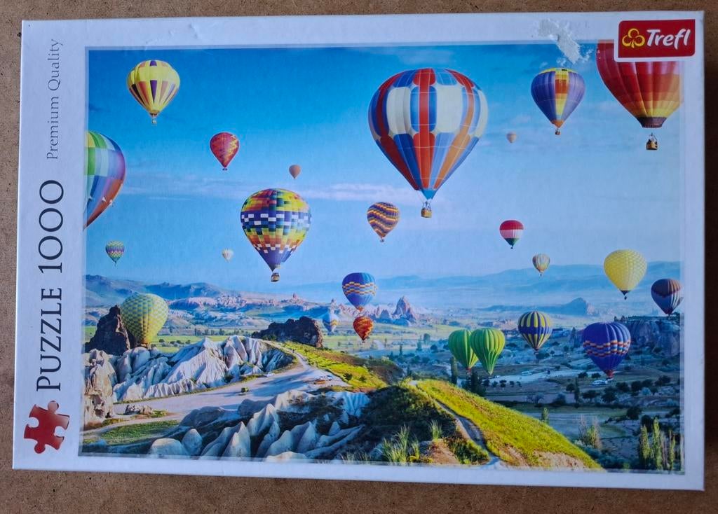 Trefl puzzel Vieuw of Cappadocia - 1000 stuks., Ophalen of Verzenden, Zo goed als nieuw