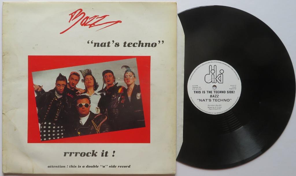 Bazz - Rrrock it / Nat's techno. Maxi, Ophalen of Verzenden, Gebruikt, 12 inch