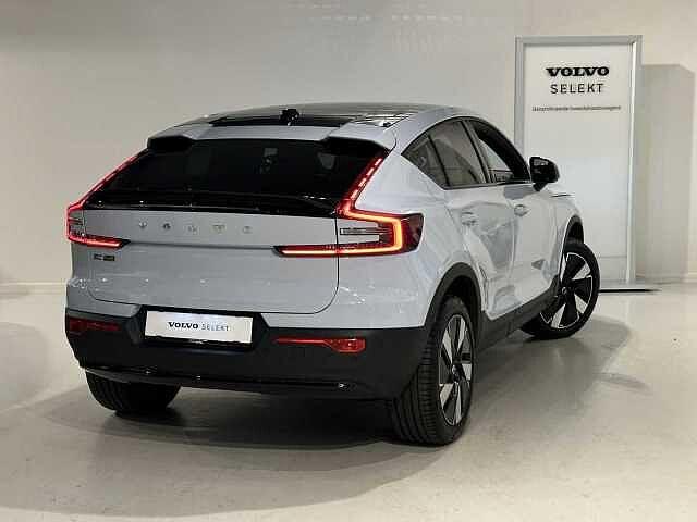 Volvo EC40 Recharge Extended Range + trekhaak, Auto's, Volvo, Automaat, 248 pk, 183 kW, Blauw