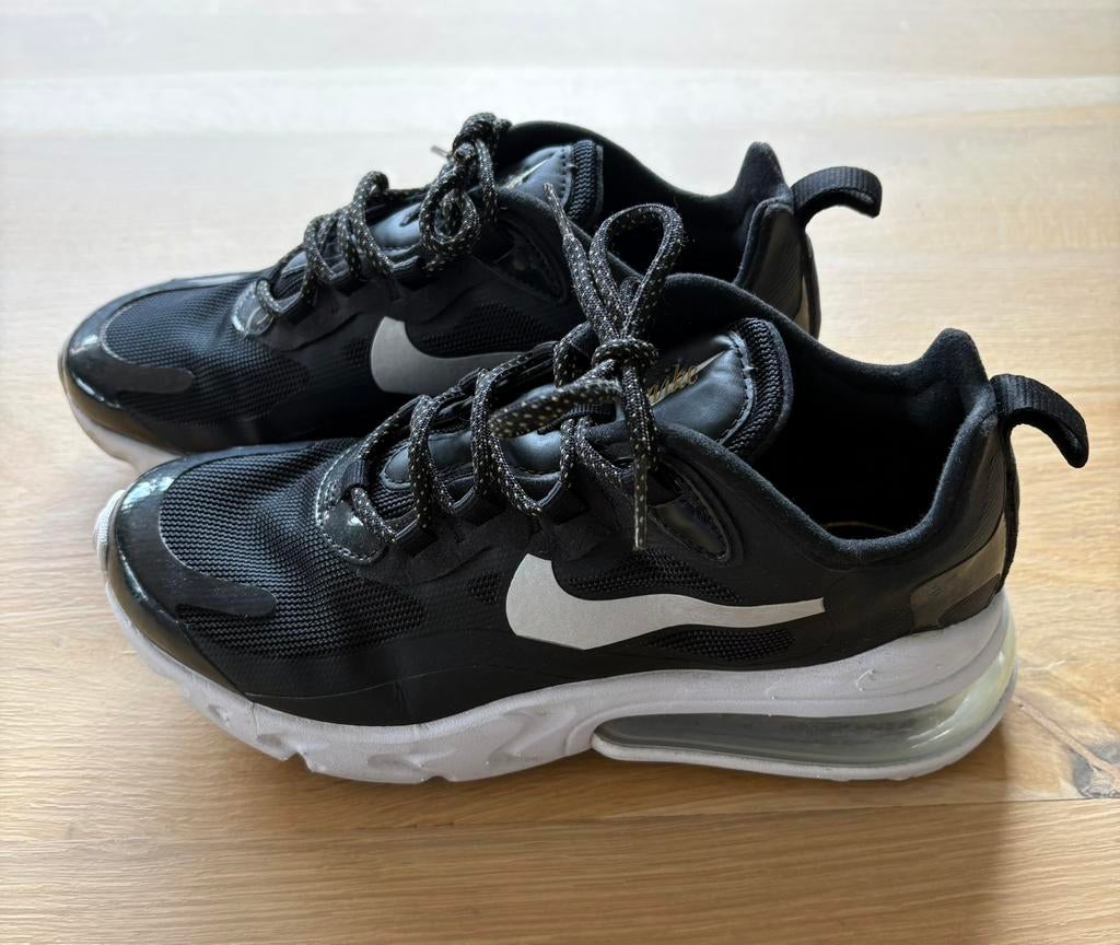 Zwarte sportschoenen Nike Air Max 270 React, Course à pied, Chaussures de course à pied, Comme neuf, Enlèvement ou Envoi