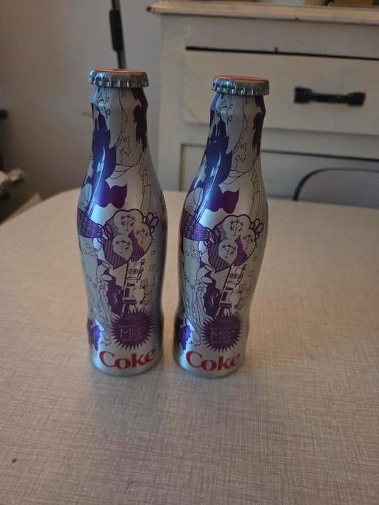 2 x bouteille de Coca-Cola en aluminium, Enlèvement ou Envoi, Comme neuf