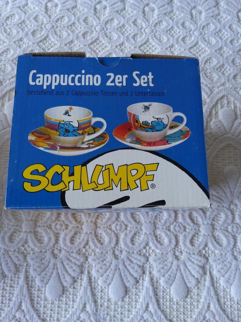 De smurfen en cappuccino, Ophalen of Verzenden, Zo goed als nieuw