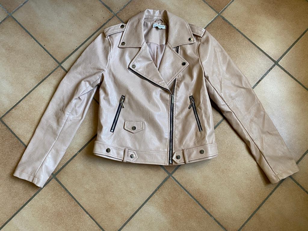 Morgan perfecto 42 blouson simili cuir rose saumon pâle Neuf, Vêtements | Femmes, Vestes | Été, Neuf, Taille 42/44 (L), Rose, Envoi