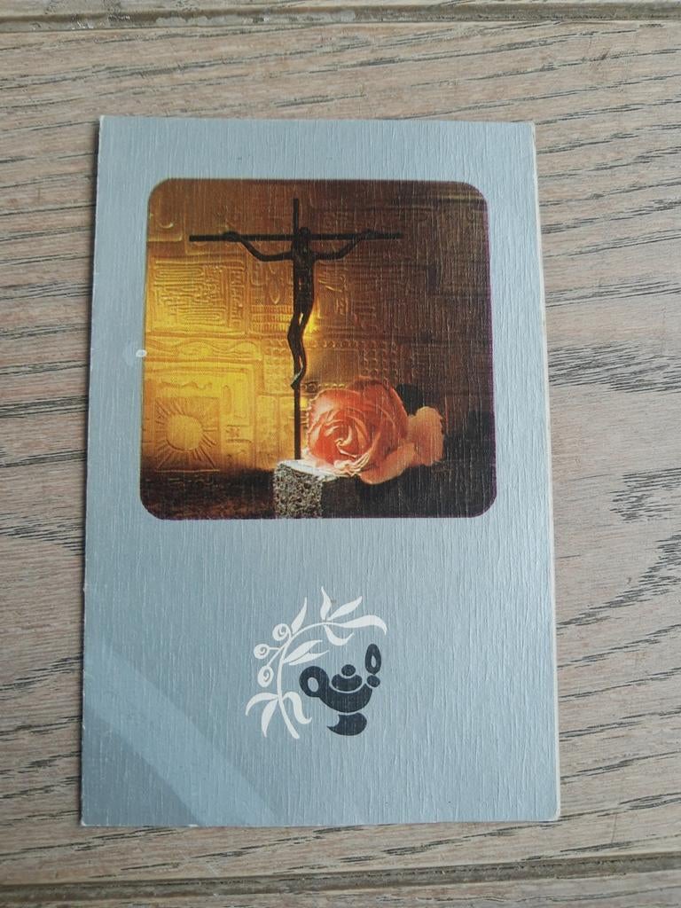 Bp bestuurslid v/h eifeestcomité Kruishoutem, 't Kindt Rober, Verzamelen, Bidprentjes en Rouwkaarten, Ophalen of Verzenden