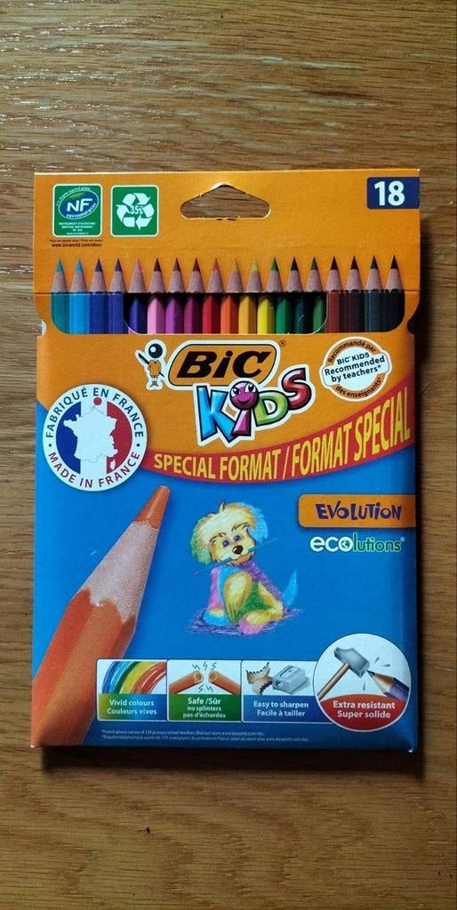 Lot de 18 crayons Bic, Enlèvement ou Envoi, Neuf