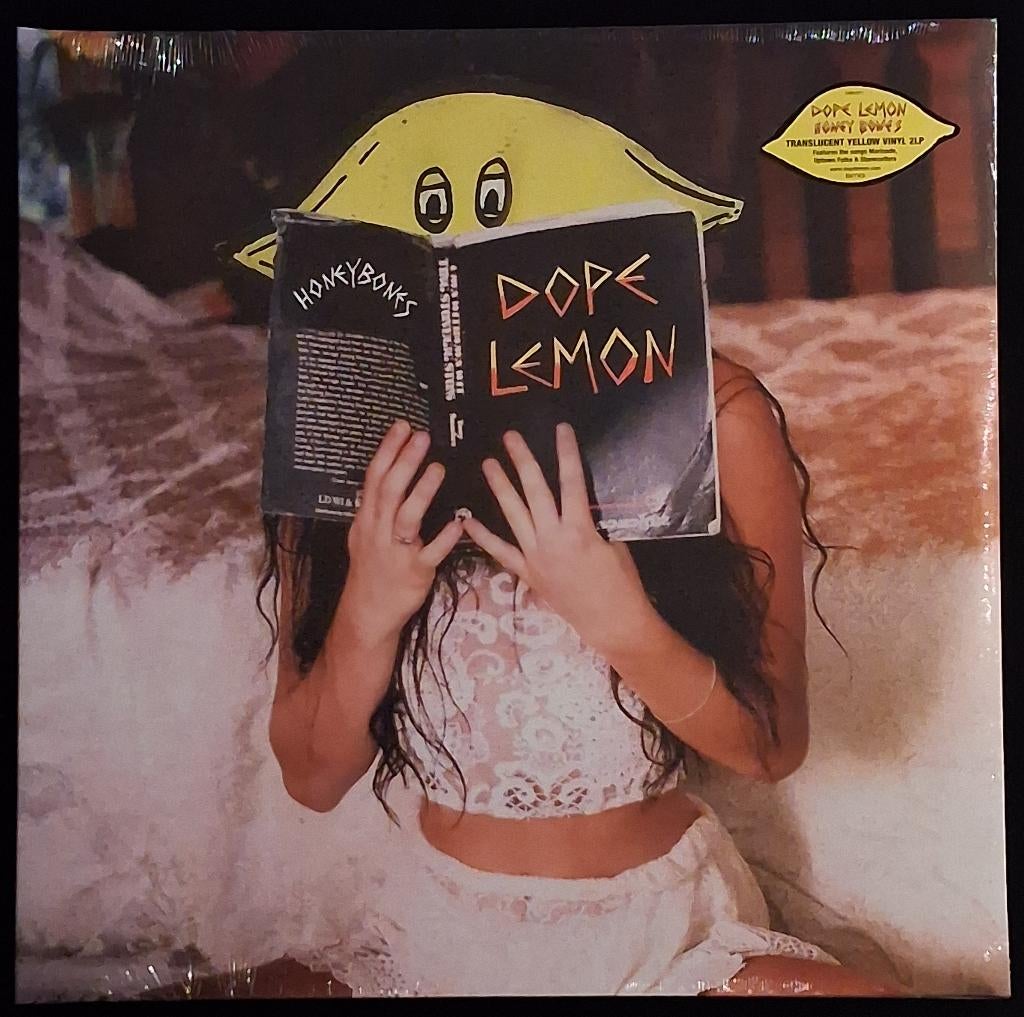 2LP Dope Lemon - Honey Bones (Translucent Yellow Vinyl) New, Ophalen of Verzenden, Nieuw in verpakking, 12 inch, Alternative