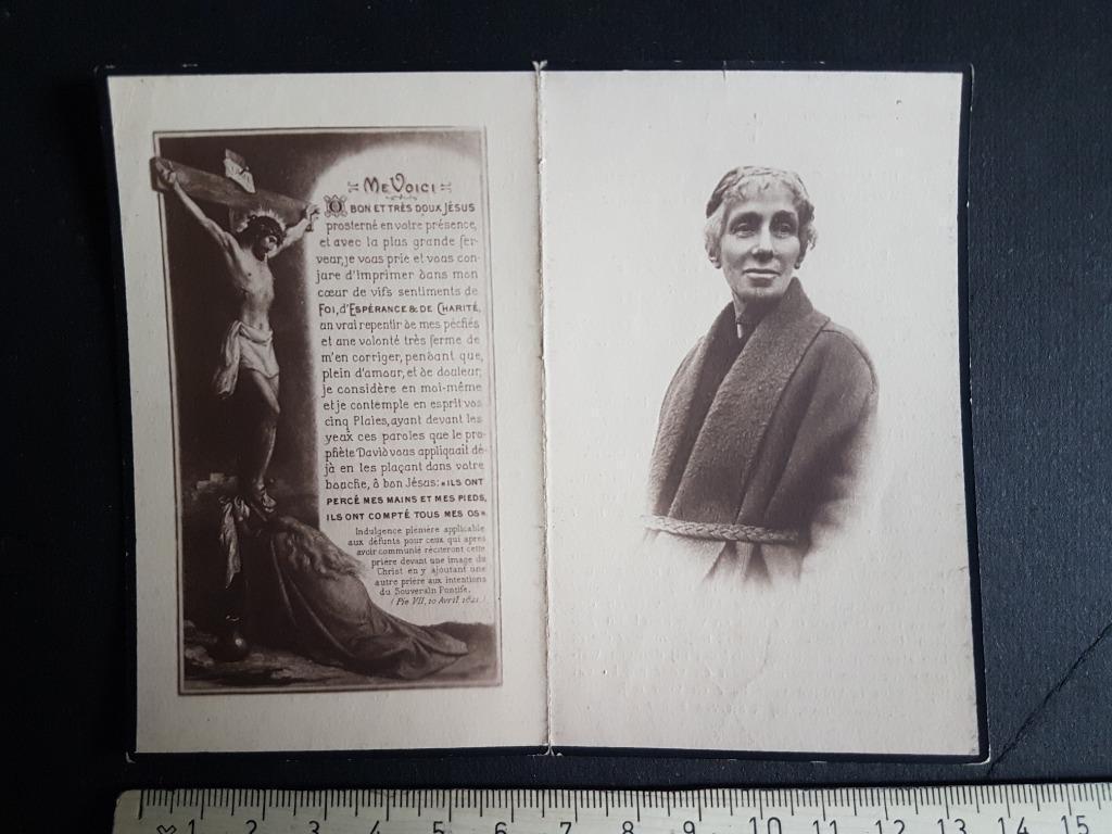 Doodsprentje Léon Pinchart Louise De Swert Berchem Antwerpen, Verzamelen, Bidprentjes en Rouwkaarten, Ophalen of Verzenden, Rouwkaart
