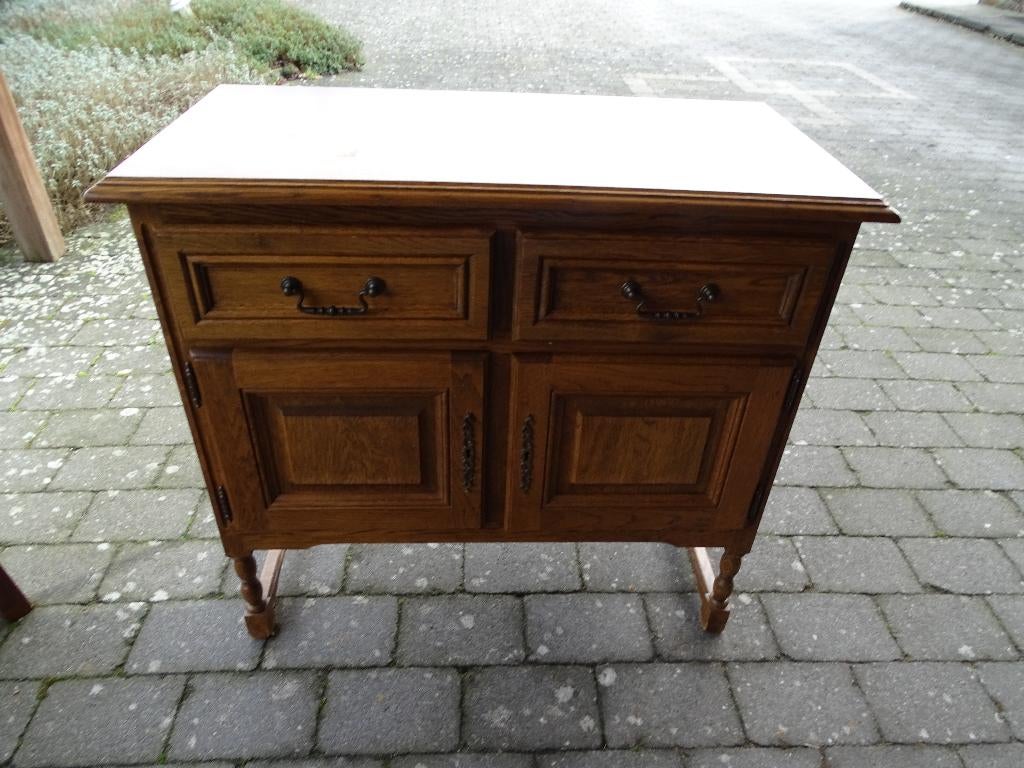 houten kastje vintage, Ophalen