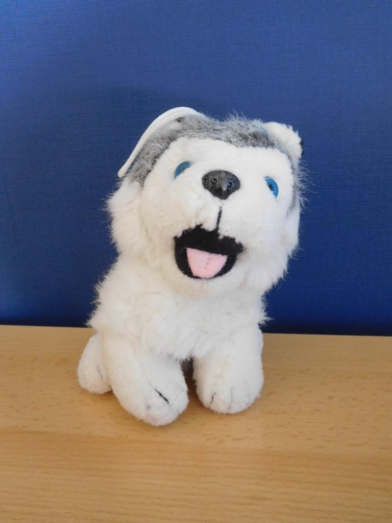 Peluche chien loup, Enfants & Bébés, Enlèvement ou Envoi, Utilisé, Chien