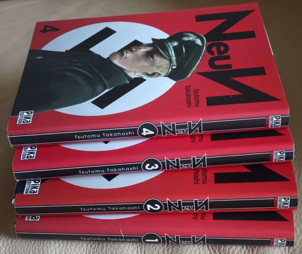 4 tomes Neun, Enlèvement ou Envoi, Comme neuf, Japon (Manga)