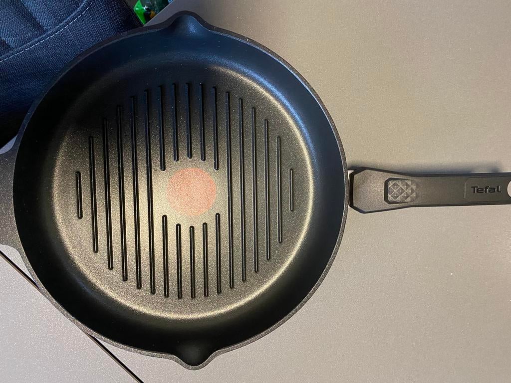 Grill pan  Tefal, Ophalen of Verzenden, Zo goed als nieuw, Koekenpan of Braadpan