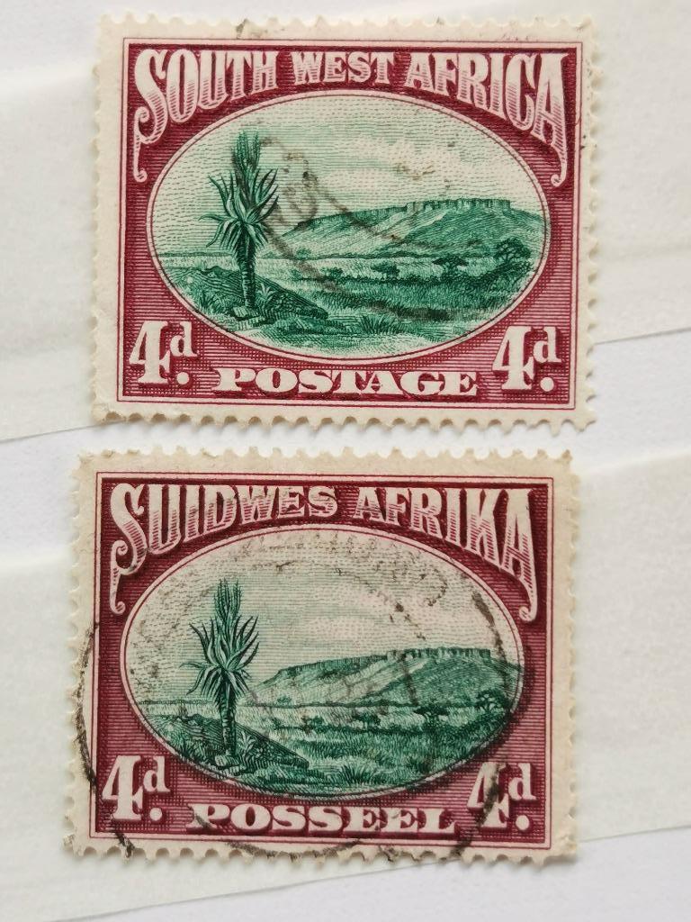 Suidwes / South Afrika 1931 - Waterberg, Enlèvement ou Envoi, Affranchi