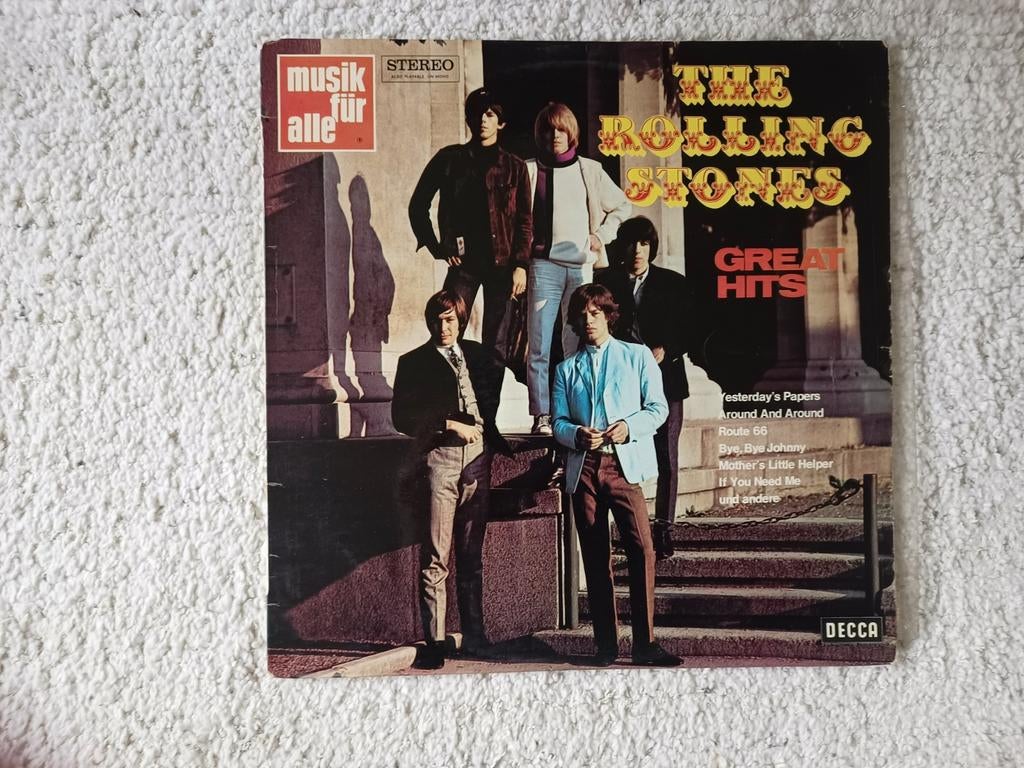 Lp The Rolling Stones, Great hits, Ophalen of Verzenden, LP