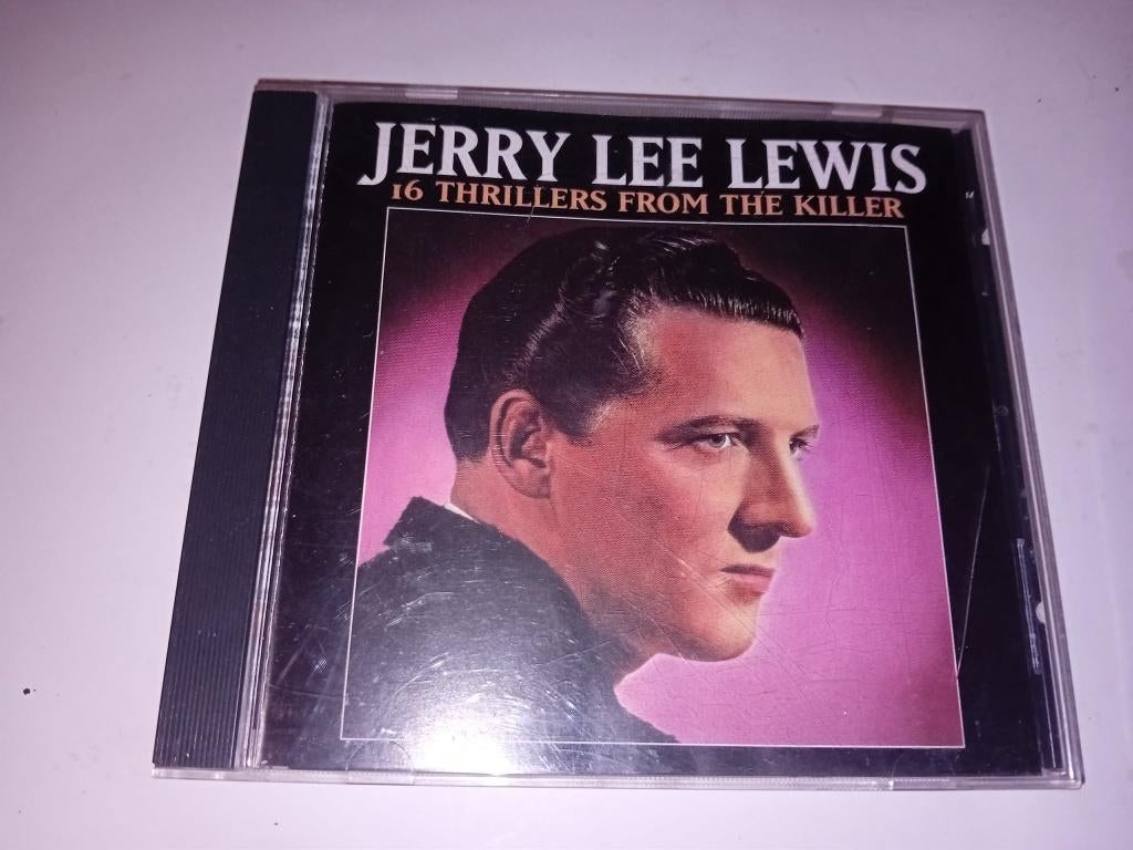 cd jerry lee lewis 16 thrillers from the killer, Cd's en Dvd's, Ophalen of Verzenden, Zo goed als nieuw, Rock-'n-Roll