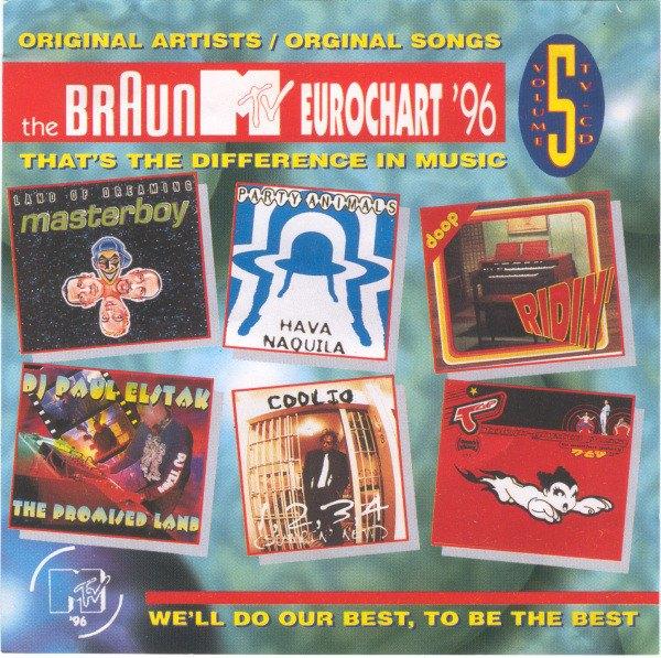 CD- The Braun MTV Eurochart '96 - Volume 5, Cd's en Dvd's, Cd's | Pop, Verzenden