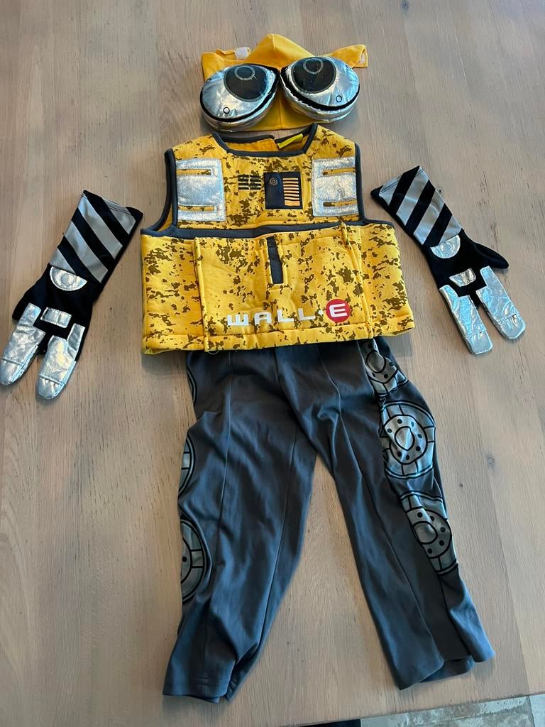Carnaval kostuum wall.e, Kinderen en Baby's, Ophalen of Verzenden, Gebruikt