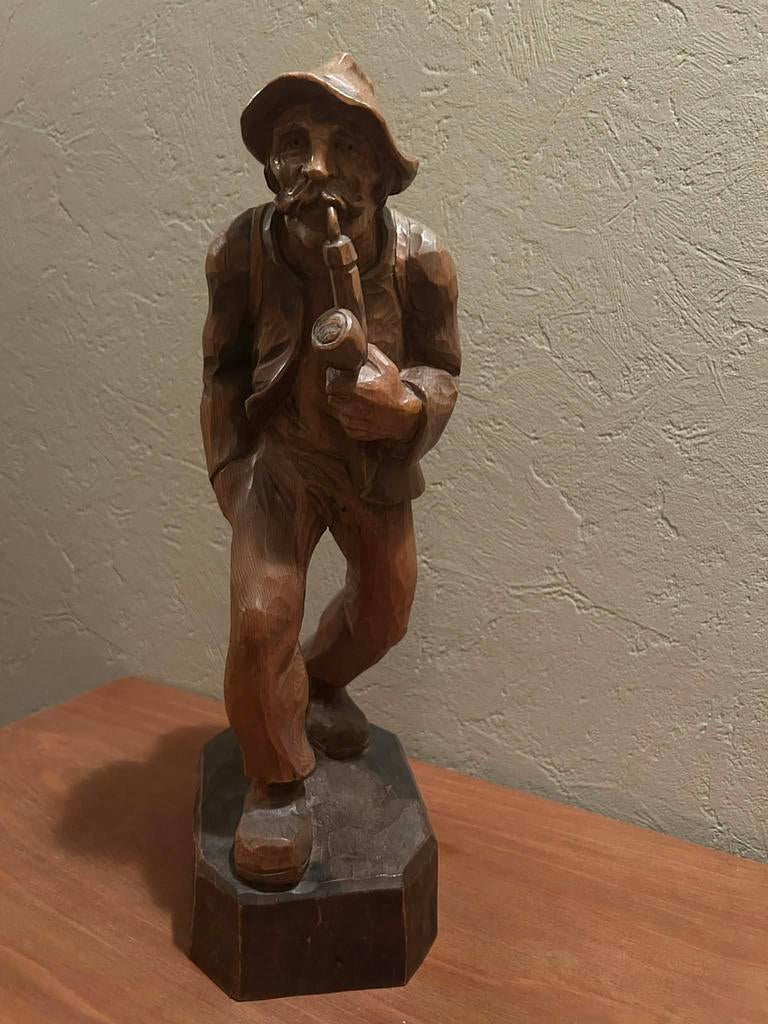 Decoratief houten beeld, Antiek en Kunst, Ophalen