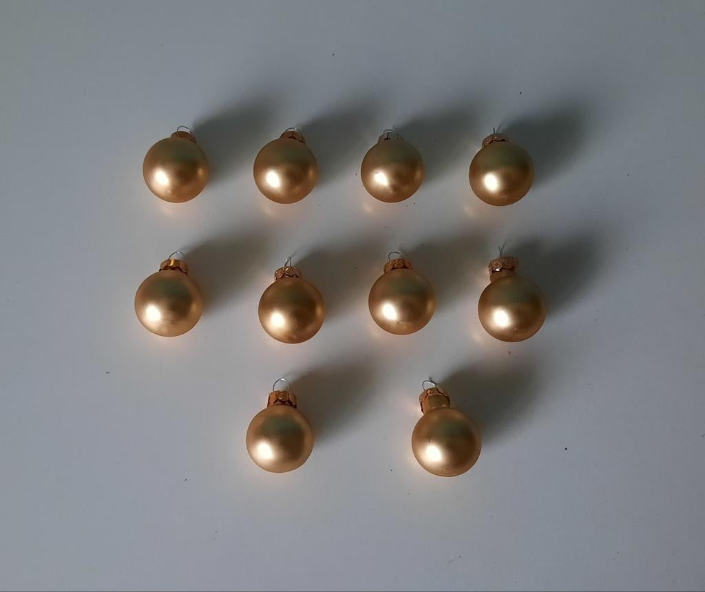 10 kerstballen, Ophalen of Verzenden, Zo goed als nieuw