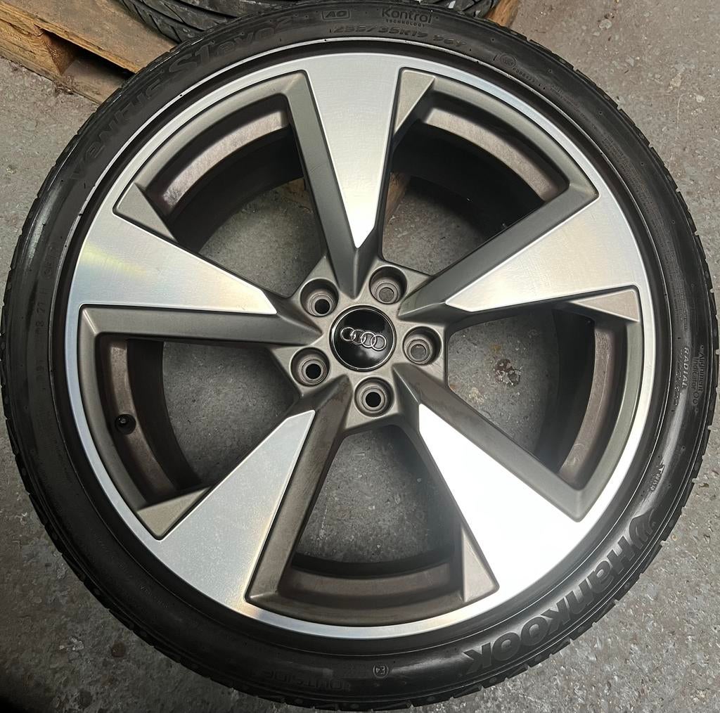 19 inch velgen Audi A5 OEM Pylon 8W0601025CB Hankook, 255 mm, Banden en Velgen, Zomerbanden, Ophalen