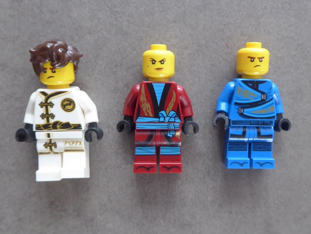 Set van 3 LEGO minifiguren njo491-njo615-njo348-gratis verze, Ophalen of Verzenden, Zo goed als nieuw, Lego