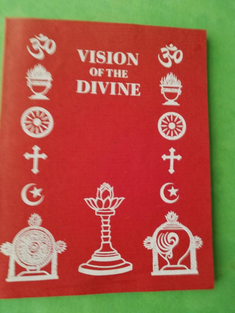 Vision du divin, compréhension des enseignements spirituels, Enlèvement ou Envoi, Comme neuf, Eruch B. Fanibunda