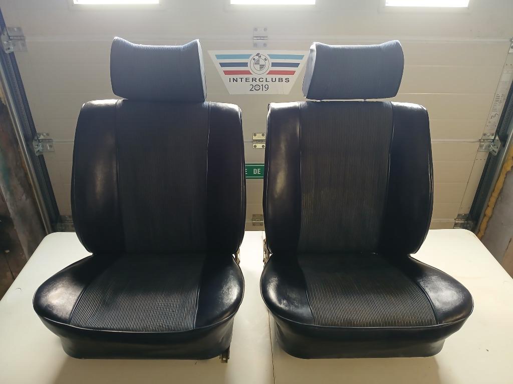 BMW 2002 blauwe stoelen en achterstoelen, Ophalen, Gebruikt, BMW