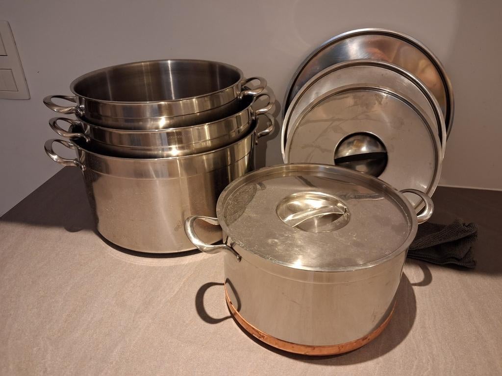 Set de marmites, Maison & Meubles, Cuisine | Casseroles & Poêles, Comme neuf, Enlèvement