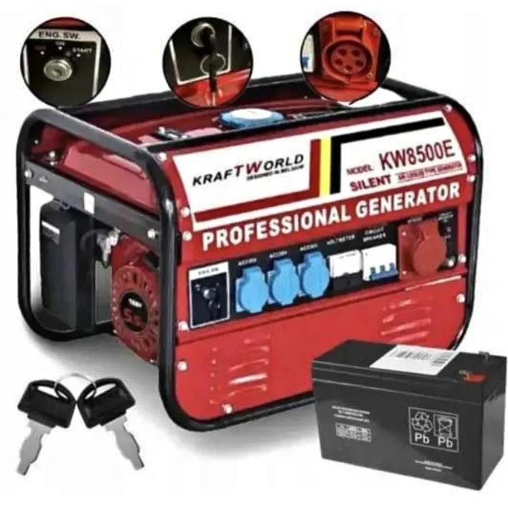 Sterke professionele generator Silent model benzine stil, Doe-het-zelf en Bouw, Gereedschap | Machine-onderdelen en Toebehoren