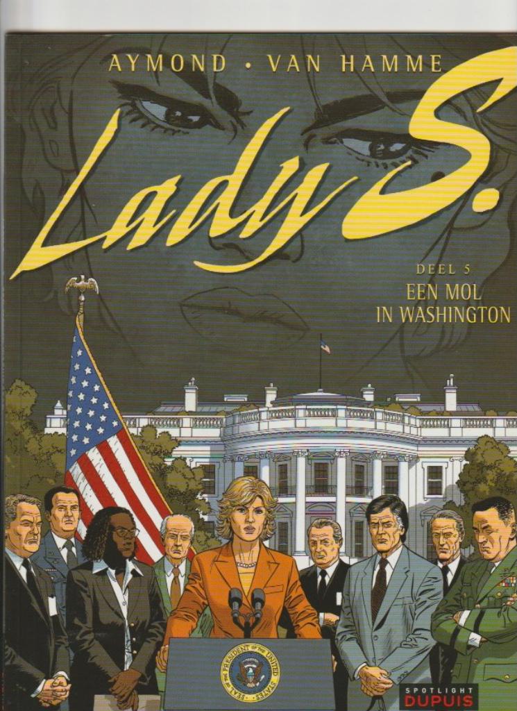 LADY S N5 "EEN MOL IN WASHINGTON" EERSTE DRUK 2009, Jean Van Hamme, Enlèvement ou Envoi, Une BD, Comme neuf