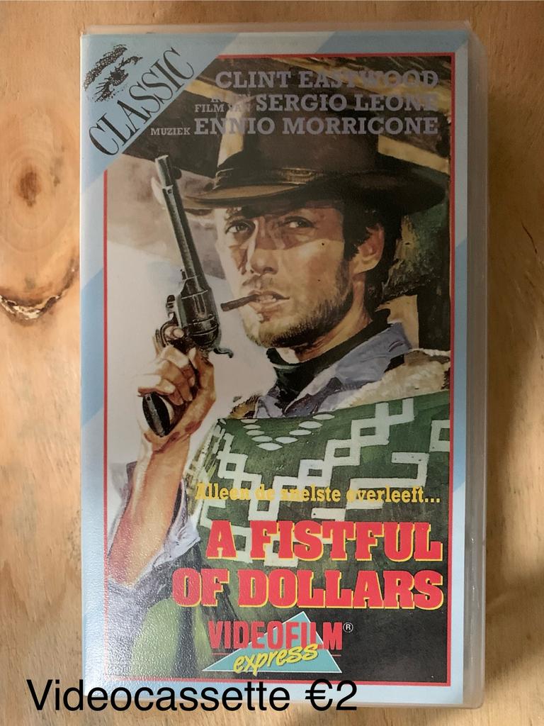 A Fistful of Dollars - videocassette, Ophalen, Zo goed als nieuw
