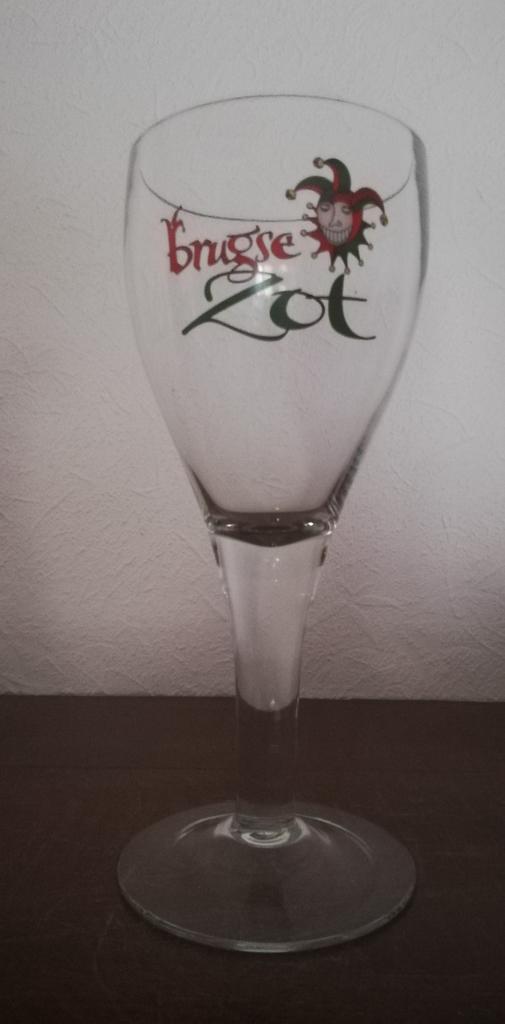 Brugse Zot XL glas., Verzamelen, Ophalen of Verzenden, Gebruikt, Glas of Glazen, Overige merken