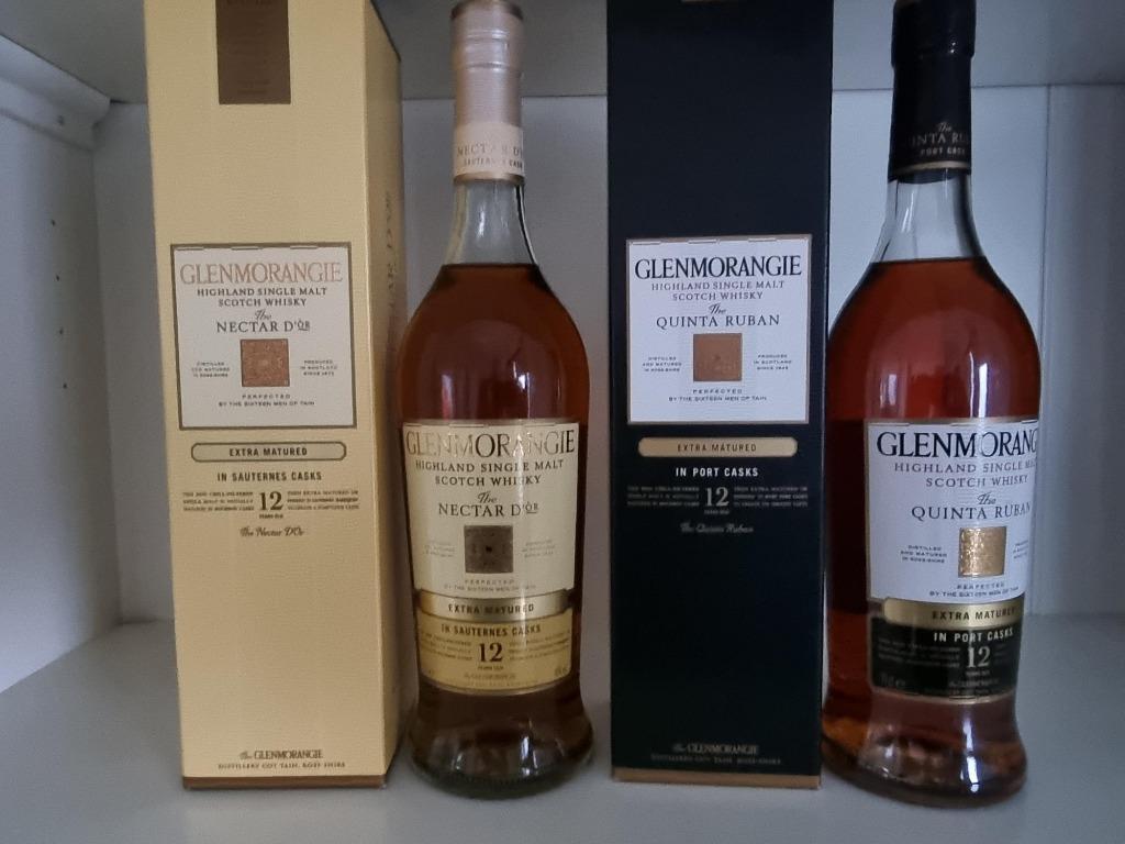 Glenmorangie Quinta Ruban & Nectar d`or 12jaar Oude Bottl, Neuf, Autres régions, Enlèvement ou Envoi, Pleine