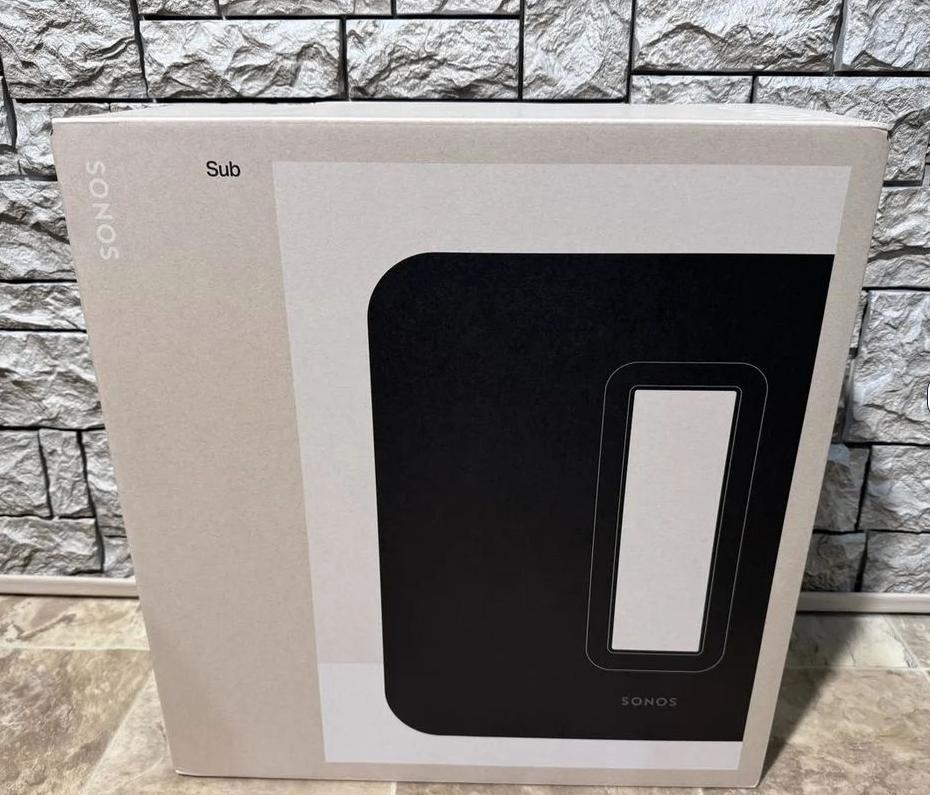 Sonos Sub Gen 3 Zwart, Subwoofer, Ophalen of Verzenden, Zo goed als nieuw, Sonos