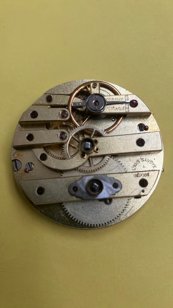Montre de poche « Louis Savoie » : 10 Rubis, Bijoux, Sacs & Beauté, Montres | Anciennes | Antiquités, Enlèvement ou Envoi, Montre de poche