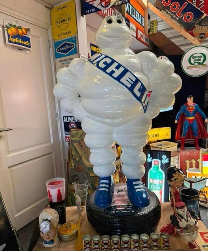 Pneu MICHELIN Bibendum image XL, Enlèvement, Comme neuf, Panneau publicitaire