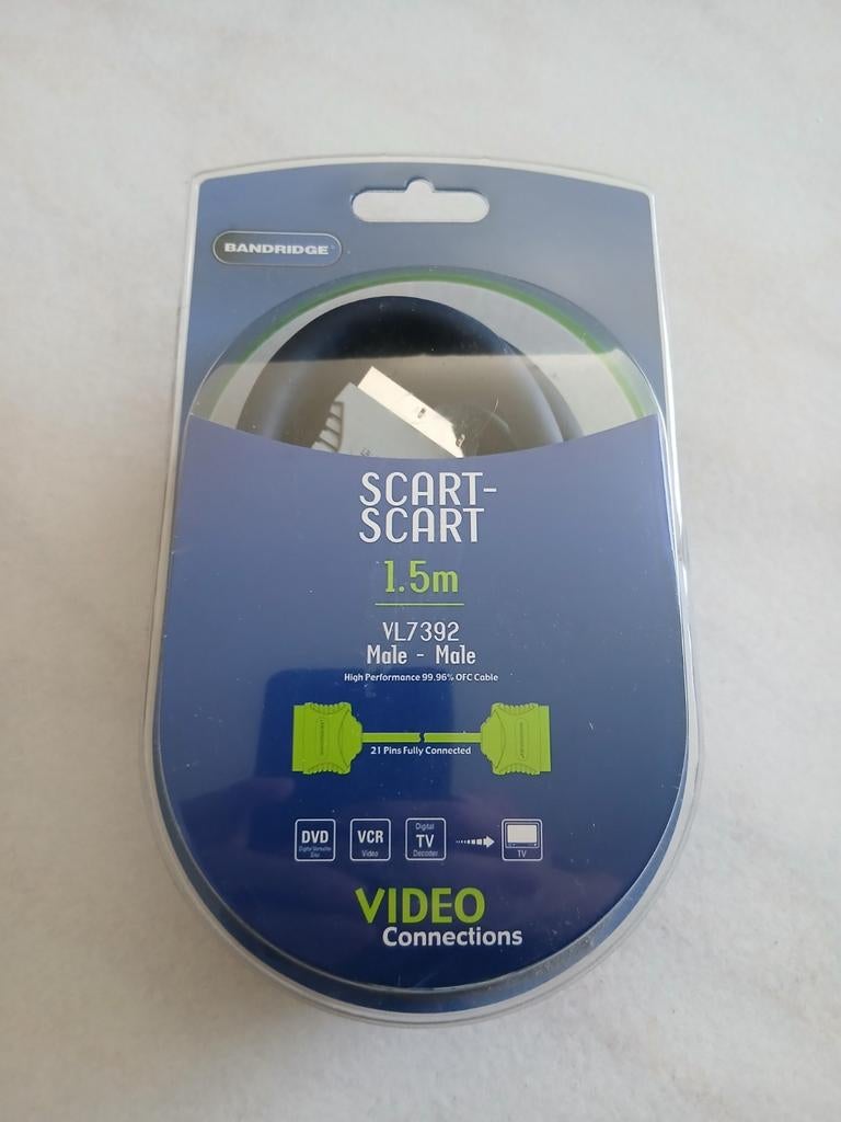 Scart kabel, Ophalen of Verzenden, Nieuw